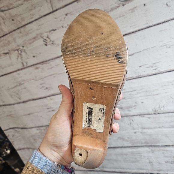 Coach pink wood clog heels - Picture 14 of 16